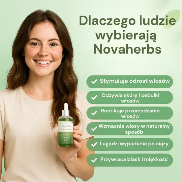 Olejek na porost włosów Novaherbs