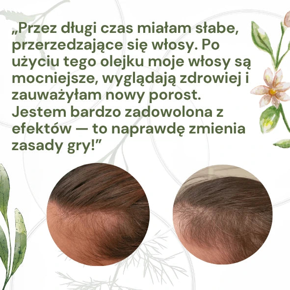 Olejek na porost włosów Novaherbs